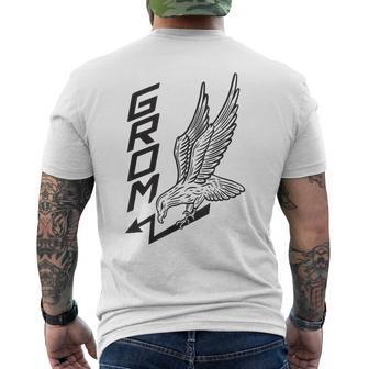 ポーランド特殊部隊 ジェドノストカ Wojskowa Grom ミリタリー メンズTシャツ バックプリント - Kawaiitshirt