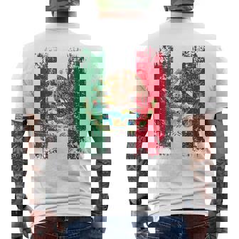 メキシコ 旗 大 国旗 メンズ レディース キッズ メキシコ メンズTシャツ バックプリント - Kawaiitshirt
