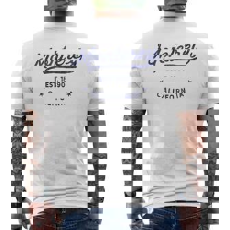 モントレー カリフォルニア クール 旅行 お土産 ヴィンテージ モントレー メンズTシャツ バックプリント - Kawaiitshirt