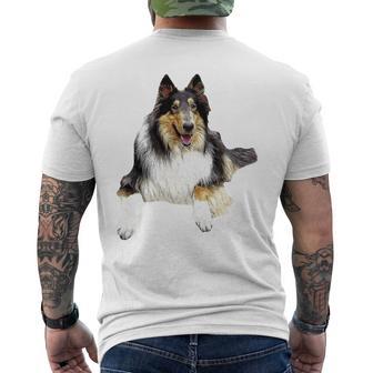 ラフ・コリー・トライ 長袖tシャツ メンズTシャツ バックプリント - Kawaiitshirt
