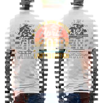 レトロ2018年3月限定版 8歳8歳の誕生日 メンズTシャツ バックプリント - Kawaiitshirt