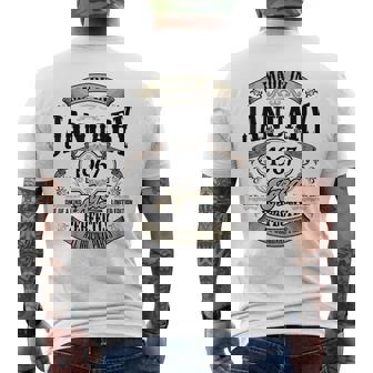 ヴィンテージ還暦伝説 1967年1月 60歳の贈り物 メンズTシャツ バックプリント - Kawaiitshirt