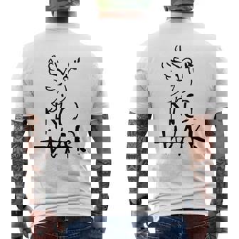 不戦の鳩 世界平和の象徴 ホープ・ハーモニー・フェスティバル No War Dove Of Wolrd Peace 長袖tシャツ メンズTシャツ バックプリント - Kawaiitshirt