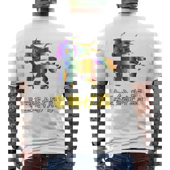 人間万事塞翁が馬 バックプリント メンズTシャツ バックプリント - Kawaiitshirt