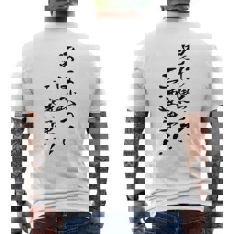 元祖 男は黙って三連単 プリント位置 メンズTシャツ バックプリント - Kawaiitshirt