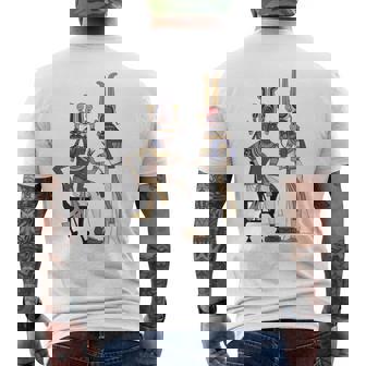 古代エジプトファラオ ツタンカーメン ツタンカーメン王 メンズTシャツ バックプリント - Kawaiitshirt