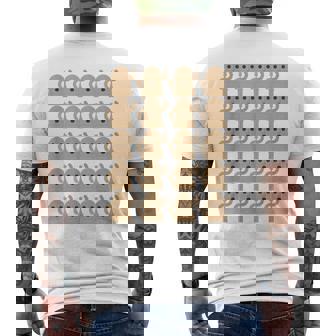 埴輪 ハニワ はにわ メンズTシャツ バックプリント - Kawaiitshirt