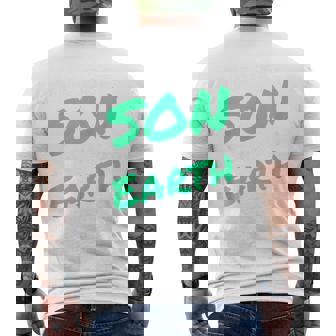 息子の男のための最高の息子の誕生日プレゼント Beston I Know On Earth メンズTシャツ バックプリント - Kawaiitshirt