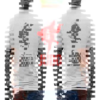 柔道着のクールな柔道tシャツ。 メンズTシャツ バックプリント - Kawaiitshirt