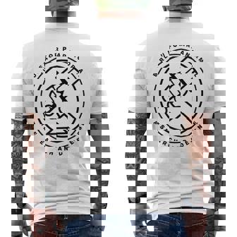 超常現象研究と防衛のためのbprd Bureau メンズTシャツ バックプリント - Kawaiitshirt