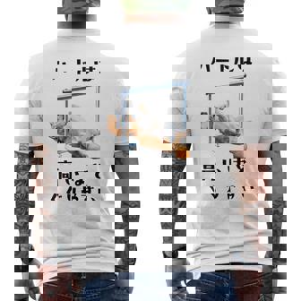 面白いtシャツ 柴犬 ハードル イヌ わんこ メンズ 犬好き グッズ かわいい おもしろ 面白い 服 ネタ 長袖tシャツ メンズTシャツ バックプリント - Kawaiitshirt