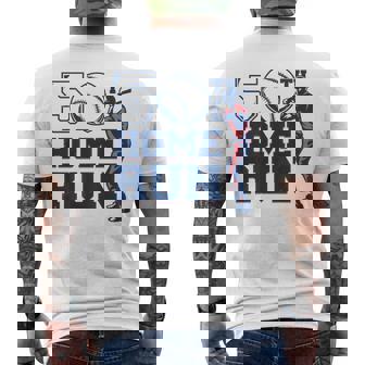 面白いtシャツ 誕生日 野球 50歳 父の日 ベースボール おもしろ 服 メンズ おもしろグッズ 大人 メンズTシャツ バックプリント - Kawaiitshirt