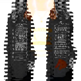 16Th Wedding Anniversary Couples For Husband And Wife Women Sweatshirt - Thegiftio