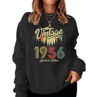 1956Intageintage Geburtstag Retro Männer Frauen Geschenk Sweatshirt Frauen - Geschenkecke
