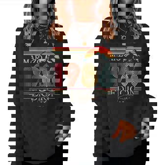 1986Intage Marzo Cumpleaños Retro Hombre Regalo Sudadera Mujer - Regaloses