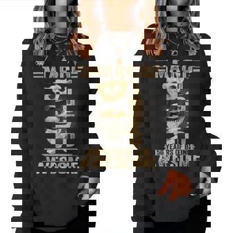 3月 56歳の誕生日 男性 女性 1970年 素晴らしいテディベア レディーススウェットシャツ - Kawaiitshirt