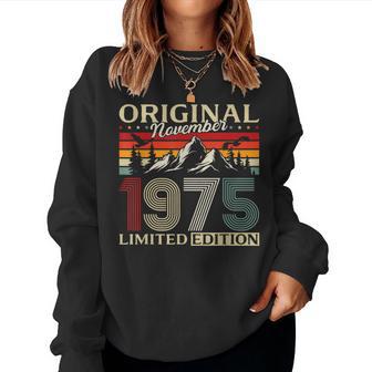 50 Cumpleaños Hombre Regalo Noviembre 1975 Sudadera Mujer - Regaloses