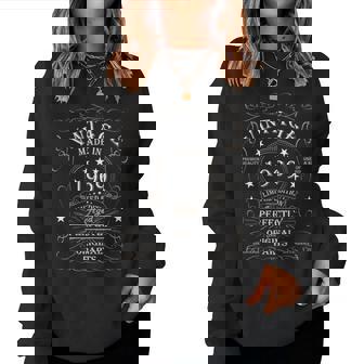 57 歳の誕生日レトロ限定版男性女性ヴィンテージ 1969 レディーススウェットシャツ - Kawaiitshirt