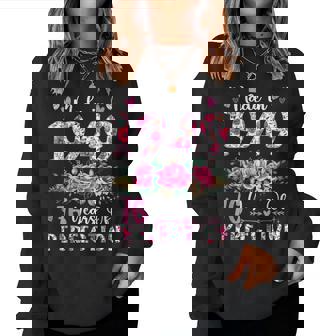 76 Year Old Made In 1949 Floral 76Th Birthday Women Women Sweatshirt | Mazezy