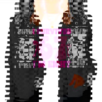 8Th Birthday Girl Outfit Bruh Im 8 Year Old Girls Women Sweatshirt | Mazezy