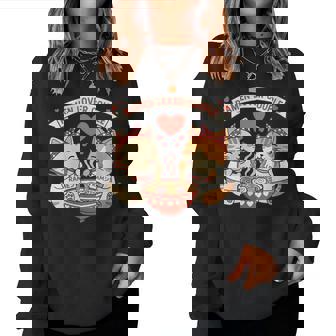 Amante Del Ramen Pareja Gatos Lindosanalentín Fideos Cuello Sudadera Mujer - Regaloses