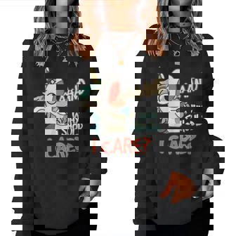 Annnd Why Should I Care Unicorn Sarcastic Saying Women Sweatshirt - Thegiftio