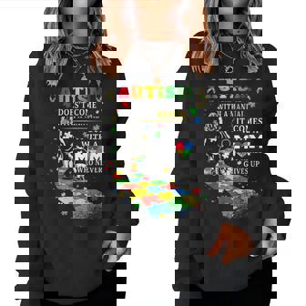 Autism Awareness 2026 Doesn't Come With A Manual Autism Mom Women Sweatshirt - Monsterry