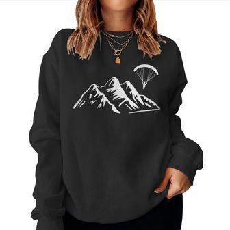 Best Paragliding For Paraglider Paragliding Women Sweatshirt - Thegiftio UK