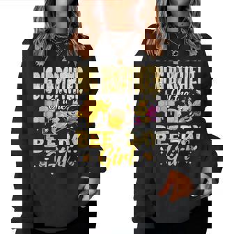 Big Brother Of The Bee Day Girl Birthday Family Matching Women Sweatshirt | Mazezy