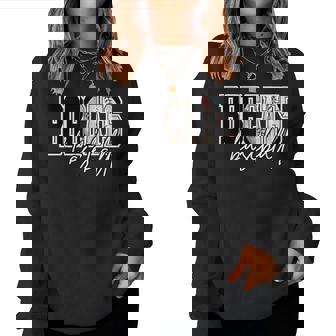 Bobcats Baseball Mom Game Day School Spirit Bobcat Pride Women Sweatshirt | Mazezy