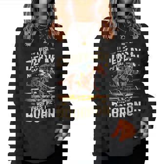 Where Is Bourbon Horse Rider Racing Track Race Horse Derby Women Sweatshirt | Mazezy