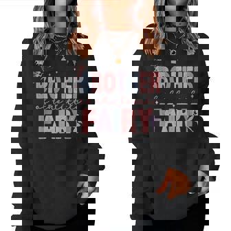 Brother Of The Little Fairy First Birthday Girl Family Party Women Sweatshirt - Thegiftio