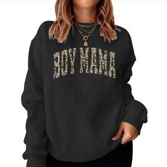 Camo Boy Mom Duck Hunting Season Camouflage Mama Women Sweatshirt | Seseable UK
