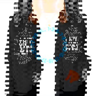 I Can't Even Math Science Teacher Mathematics Numbers Pun Women Sweatshirt | Mazezy