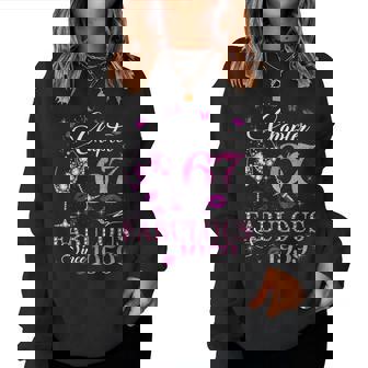 Chapter 67 Fabulous Est 1959 67Th Birthday Queen Diamond Women Sweatshirt | Mazezy