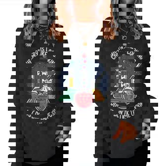 Chemistry Is Like Cooking Student Science Teacher Men Women Sweatshirt - Monsterry