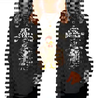 Chicken Farmer Local Egg Dealer Rancher Farm Dad Women Women Sweatshirt - Thegiftio