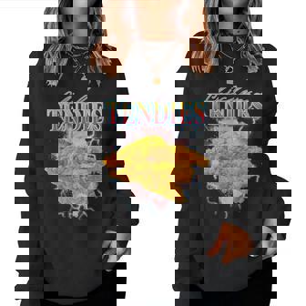 Chicken Tendies Heavy Metal World Tour Musica Hardcore Women Sweatshirt - Novitaregali