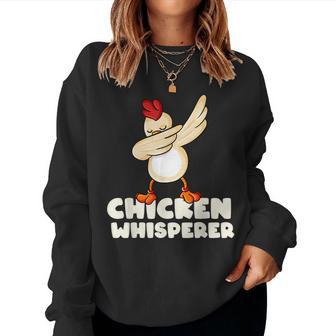 Chicken Whisperer Hühner Bauer Landwirt Hühnerflüsterer Sweatshirt Frauen - Geschenkecke