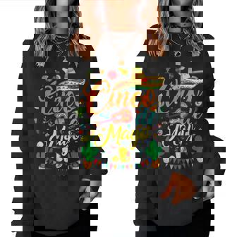 Cinco De Mayo Mexican Fiesta Party 5 De Mayo Women Women Sweatshirt - Thegiftio