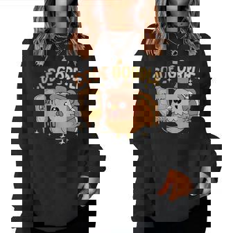 Code Gobble Turkey Cute Rn Cna Er Ed Nurse Thanksgiving Women Sweatshirt | Seseable CA