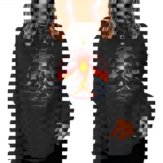 Costume Deolcan En Éruption Cool Pour Garçons Et Filles Sweat-shirt pour femme - Cadeauxyz