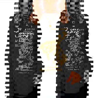 Cowboys And Tequila Country Rodeo Vintage Horse Riding Texas Women Sweatshirt - Thegiftio