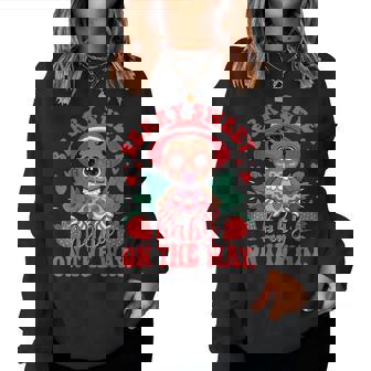 Cute Little Black Baby Shower Girl Sweet Berry Baby Women Sweatshirt | Seseable UK