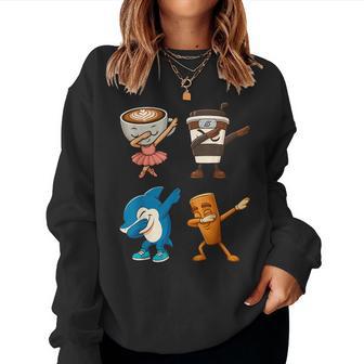 Dabbing Mignon Italien Brainrot Meme Personnage Enfants Garçons Filles Sweat-shirt pour femme - Cadeauxyz