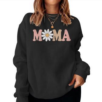 Dad Mama Daisy Wild Flower Bloom One 1St Birthday Wild One Women Sweatshirt - Thegiftio UK