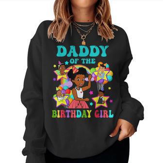 Daddy Of Birthday Girl Gracie Pink Doll Family Decorations Women Sweatshirt - Thegiftio UK