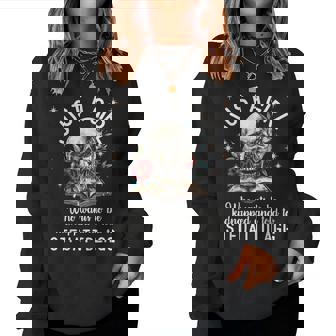 Dark Romance Smutt Book Merch Stfuattdlagg Good Girl Trigger Women Sweatshirt | Mazezy