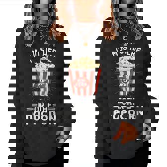 Popcorn Pour Hommes S Enfants Amateurs De Pop-Corn Sweat-shirt pour femme - Cadeauxyz