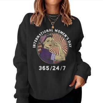 Día Internacional De La 2026 Give To Gain 8 De Marzo Sudadera Mujer - Regaloses